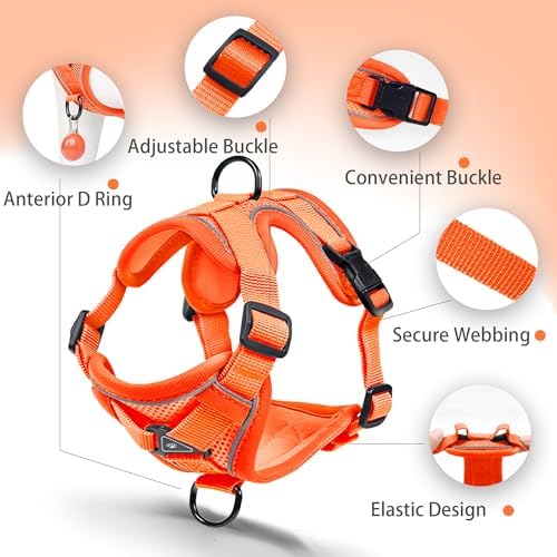 Dog Harness Medium Sized Dog Pet Vest - Image 3