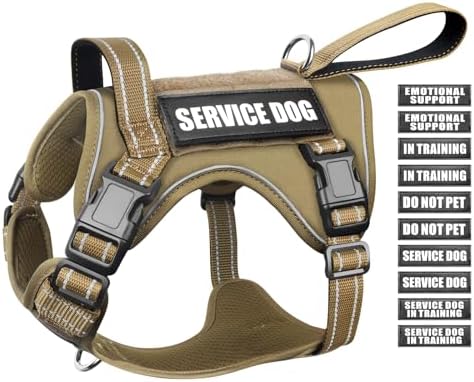 WINSEE Tactical Dog Harness, No Pull Dog Harness by WINSEE
