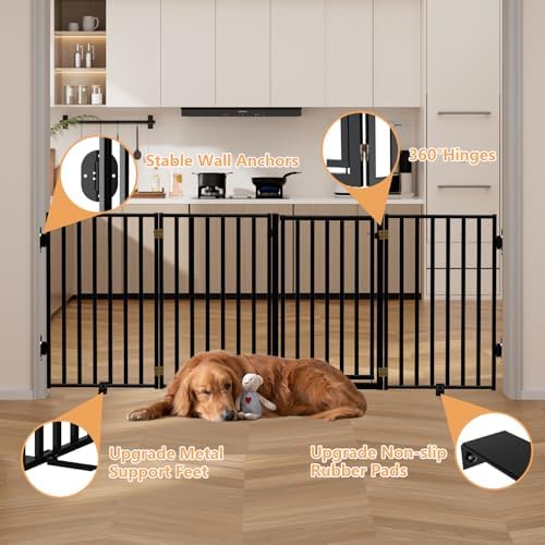 Full Metal Freestanding Dog Gates - Image 3
