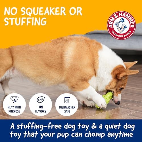 Arm & Hammer Nubbies Wave Dog Dental Chew Toy, Mint Flavor - Image 6
