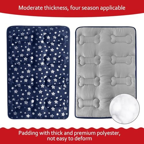 Dog Crate Pad Mat, Soft Dog Bed Mat - Image 3