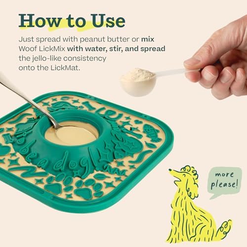 Woof LickMat, Slow Feeder Mat for Dogs - Image 5
