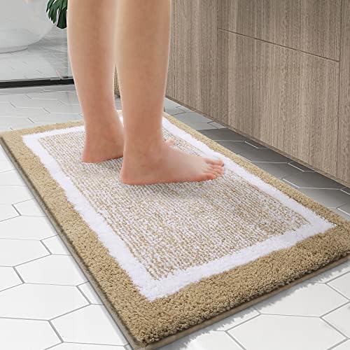 OLANLY Bathroom Runner Rugs 47x24, Long Bath Mats - Image 6
