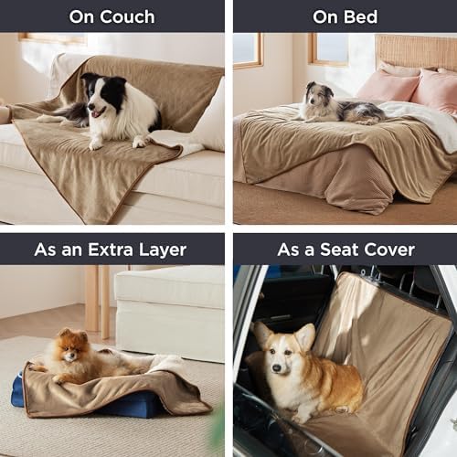 Bedsure Waterproof Blanket for Bed Soft Sherpa Fleece Throw, Twin 80"x60" - Image 6
