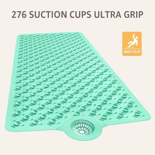 OTHWAY Bath Mat for Tub Non Slip: 39" X 17" Long Bathtub Mat - Image 4