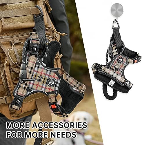 NESTROAD Dog Harness for Medium Sized Dog, No Pull Dog Vest Harness Set - Image 6