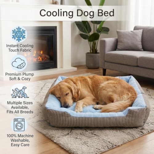 Cooling Dog Bed, Self-Cooling Pet Bed Mat - Image 2
