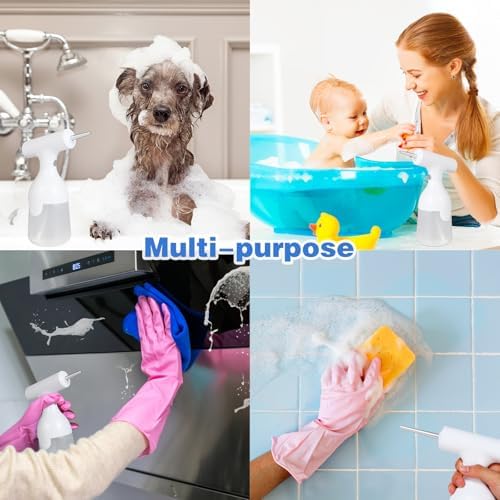 Dog Bath Brush and Foam Machine | Dog Shampoo Brush | Dog Wash Accessories | - Image 5