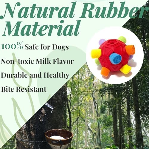 Interactive Snuffle Ball for Dog Toys Unbreakable Upgrade Ball Toy - Image 2