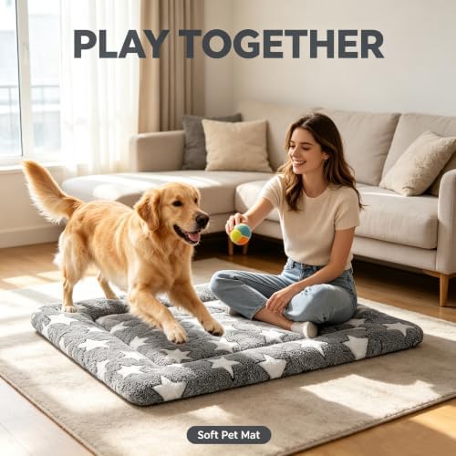Dog Bed Mat, Reversible Crate Pads - Image 6