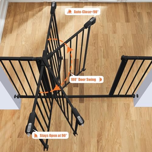 keny 29"-47.3" Extra Wide Baby Gate - Image 4
