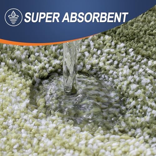 OLANLY Bathroom Runner Rug 70x24, Extra Soft Absorbent Microfiber Bath Rugs - Image 4