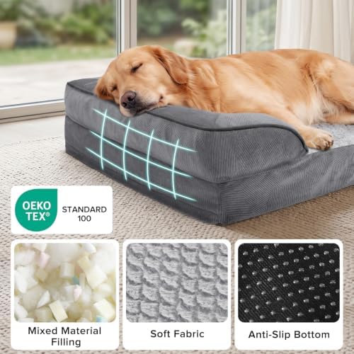 INVENHO Jumbo Orthopedic Dog Bed - Image 5