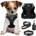 No Pull Dog Puppy Harness and Leash Set Reflective Mesh Vest Medium by YIMEIS