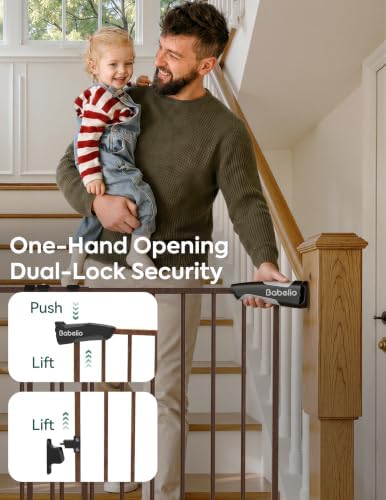 Babelio No Bottom Bar Baby Gate - Image 3