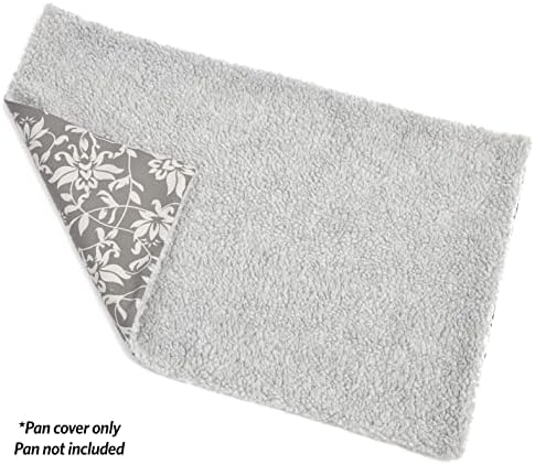 MidWest Homes for Pets Quiet Time Reversible Crate Pan Cover 30' Gray - Image 3