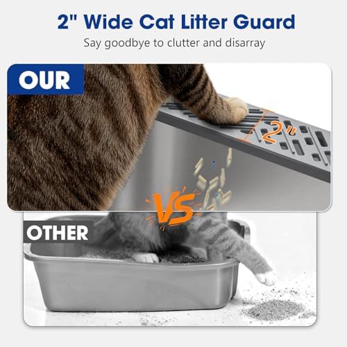 2 Pack Stainless Steel Litter Box - Image 2