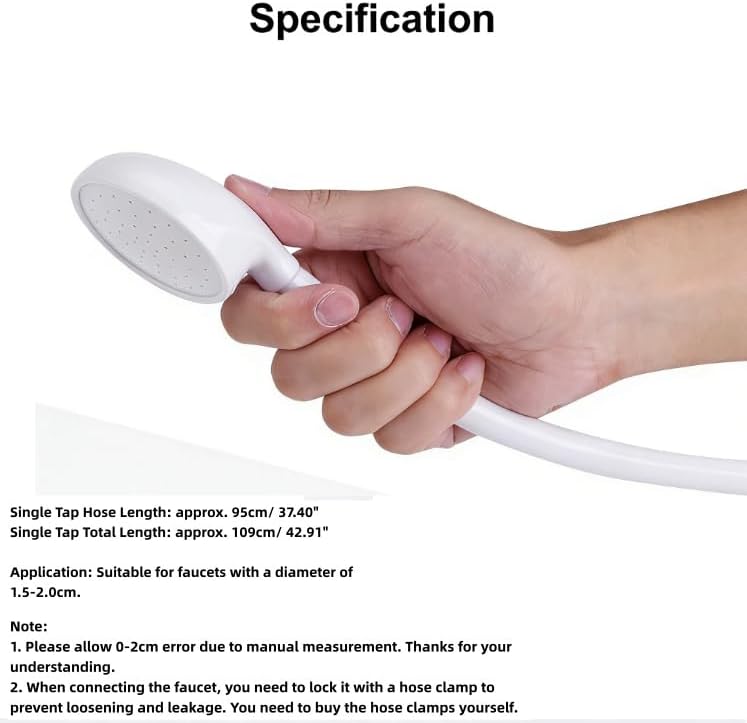 Pet Shower Sprayer with 95cm Rubber Hose - Image 5