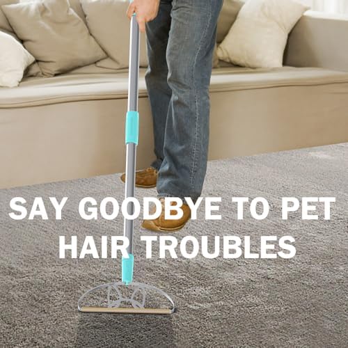 Heavy Duty Carpet Rake – 50" Ultra-Long Pet Hair Remover Tool by LINTPLUS - Image 6