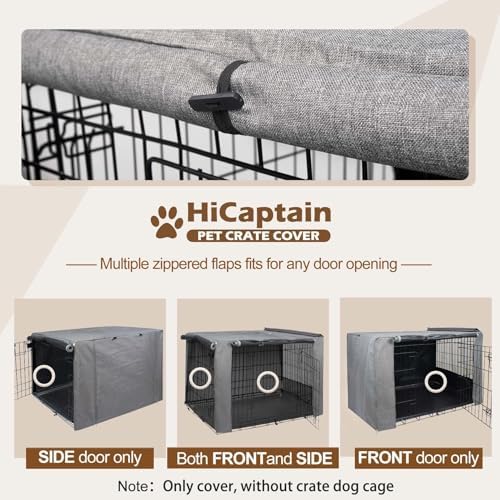 HiCaptain 24-Inch Dog Crate Cover - Image 4