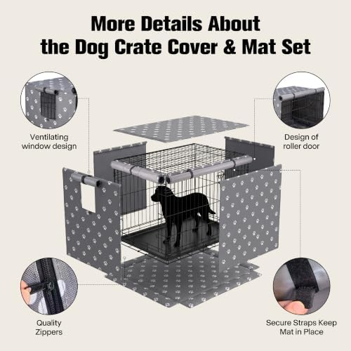 PetPrime 24 Inch Dog Crate Cover - Image 5