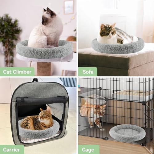 LESYPET Cat Bed for Indoor Cats, Small Pet Bed Curl Sleep Cushion - Image 2