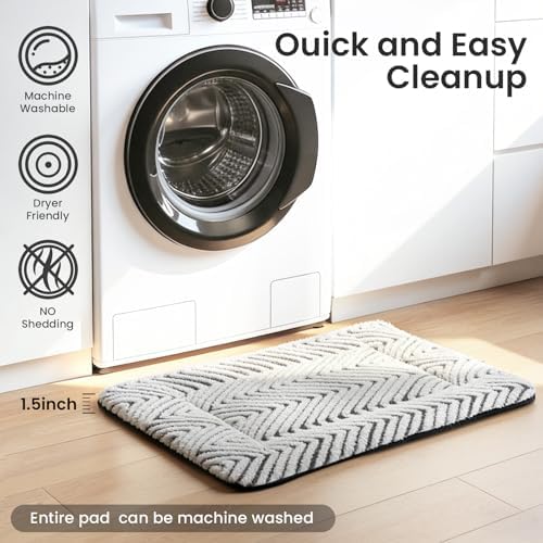 Mora Pets Dog Crate Pad Washable Cat Dog Bed - Image 4