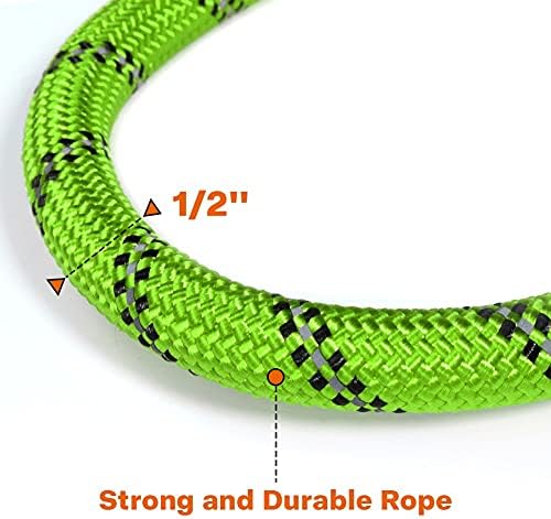 Taglory Rope Dog Leash for Medium Large Dogs, 6 FT Padded Handle - Image 3
