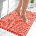 OLANLY Thick Chenille Small Bathroom Rugs 24x16, Absorbent Bath Mat by OLANLY