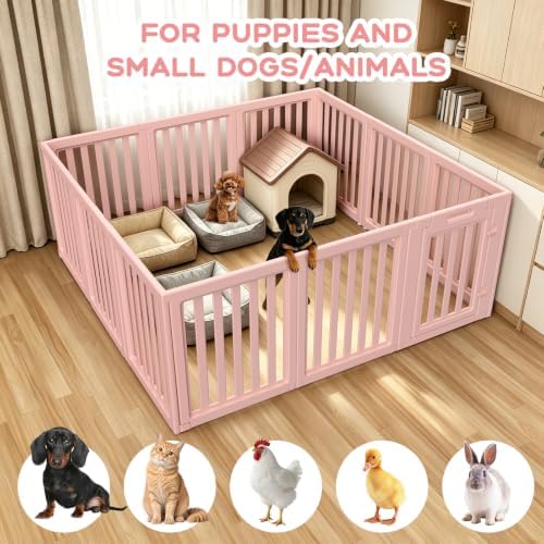 Dog Playpen Indoor, Puppy Playpen, 12 Panels - Image 6