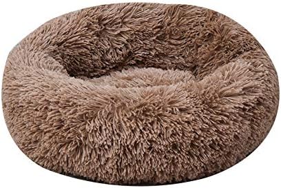 Dog Bed for Small Dogs & Cats, 24 Inch Medium Fluffy Washable Donut Bed - Image 6