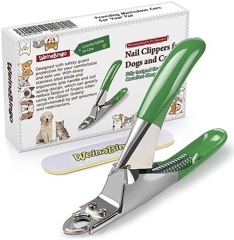 Dog Cat Pets Nail Clippers, Professional Pets Claw Trimmer by WeinaBingo