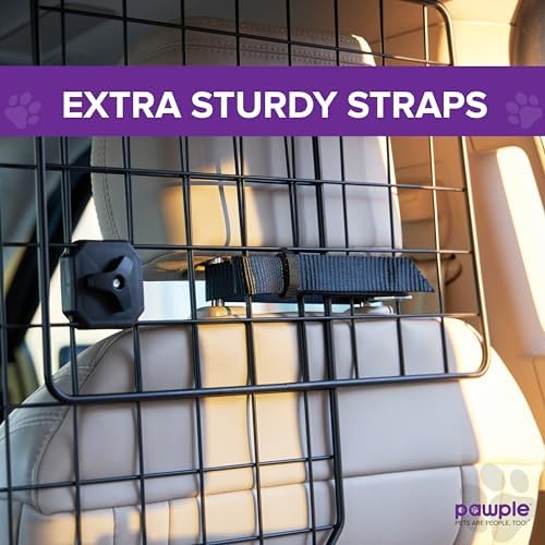 Pawple Dog Car Barrier for SUV's, & Trucks, Adjustable Large Pet Divider - Image 4