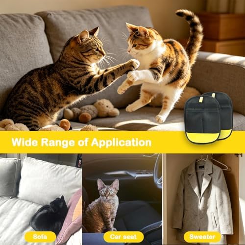Electrostatic Pet Hair Removal Glove, Washable & Reusable Cat & Dog Animal Fur - Image 6