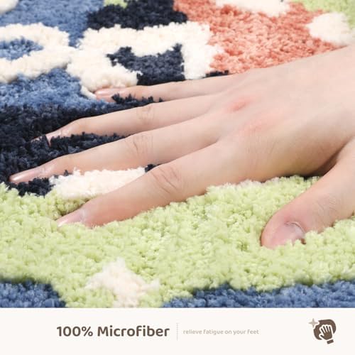Molesun Dinosaur Bath Mat 20x31, Soft Absorbent Microfiber Bath Rugs - Image 5