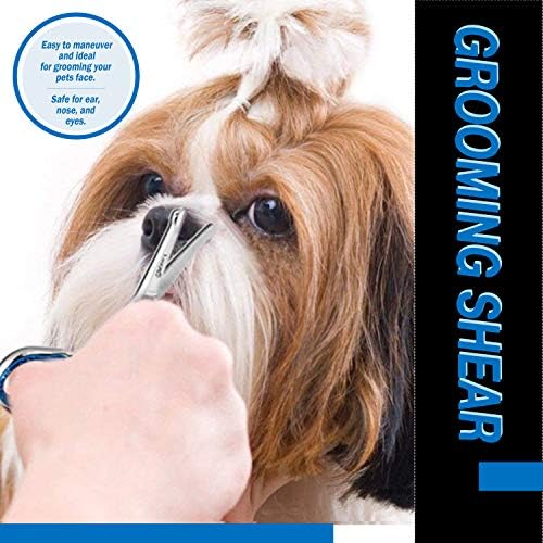 Laazar Straight Dog Grooming Scissors - Image 4