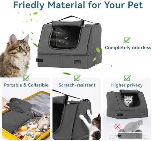PETSFIT Portable Travel Cat Litter Box - Image 5