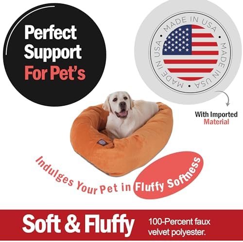 Majestic Pet Micro Velvet Dog Bed, 40 Inch Large - Image 2
