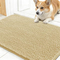 OLANLY Dog Door Mat for Muddy Paws 30x17, Super Absorbent Chenille Mud Mat by OLANLY