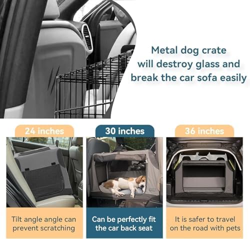 PETSFIT Collapsible Dog Crate, Portable Dog Crate - Image 5