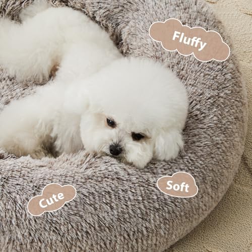 WNPETHOME Medium Round Calming Dog Bed Cat Bed - Image 2