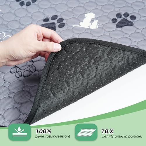 WanpeeGoo Washable Pee Pads for Dogs, Waterproof, 18 x 24 in, 4 Pack - Image 3