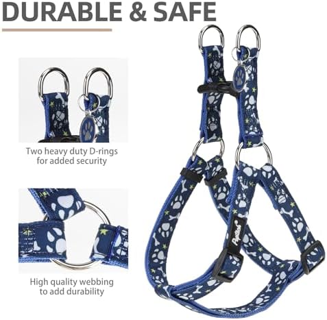 PUPTECK No Pull Dog Harness Small Sized Step-in Adjustable Puppy Vest - Image 2