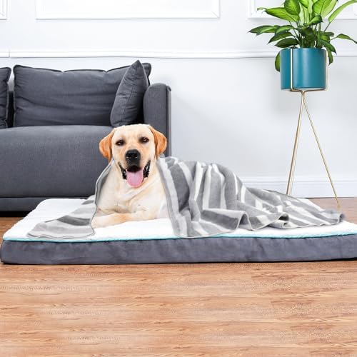 KinHwa Dog Towel Super Absorbent Pet Bath Towel Microfiber Dog Drying Towel - Image 5