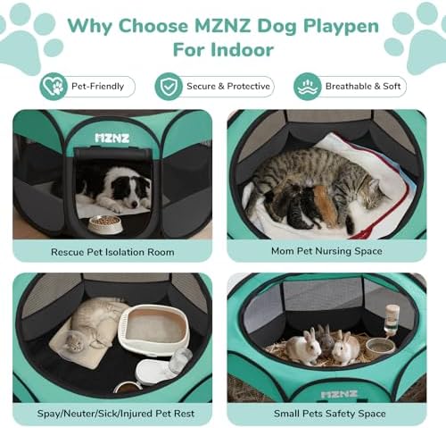 Dog Cat Small Animal Puppy Playpen Crate - Image 4
