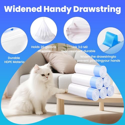 30 Pack Jumbo Cat Litter Bags - Image 5