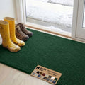 GORILLA GRIP SoakSTOPPER Dog Door Mat, Machine Wash and Dry, 48x30 Green by GorillaGrip