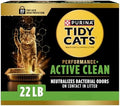 Purina Tidy Cats Performance Plus Cat Litter, Active Clean, 22 lb Box by PurinaTidyCatsLitter