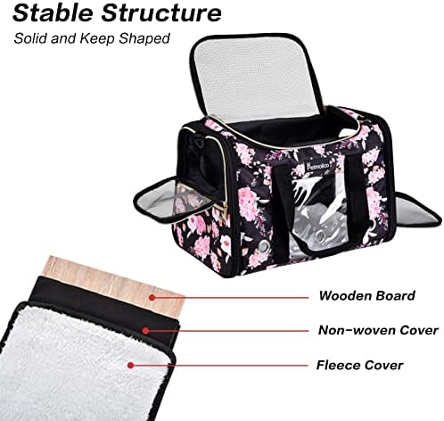 Petmolico Cat Carrier Soft-Sided Airline Approved - Image 5
