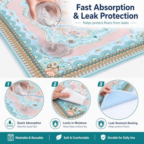 Aitmexcn Washable Pee Pads for Dogs, 2 Reusable Puppy Pads - Image 4